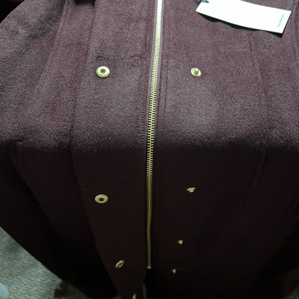 COLE HAAN WOOL BLEND DRESS COAT SIZE 10 NWT - Picture 9 of 14